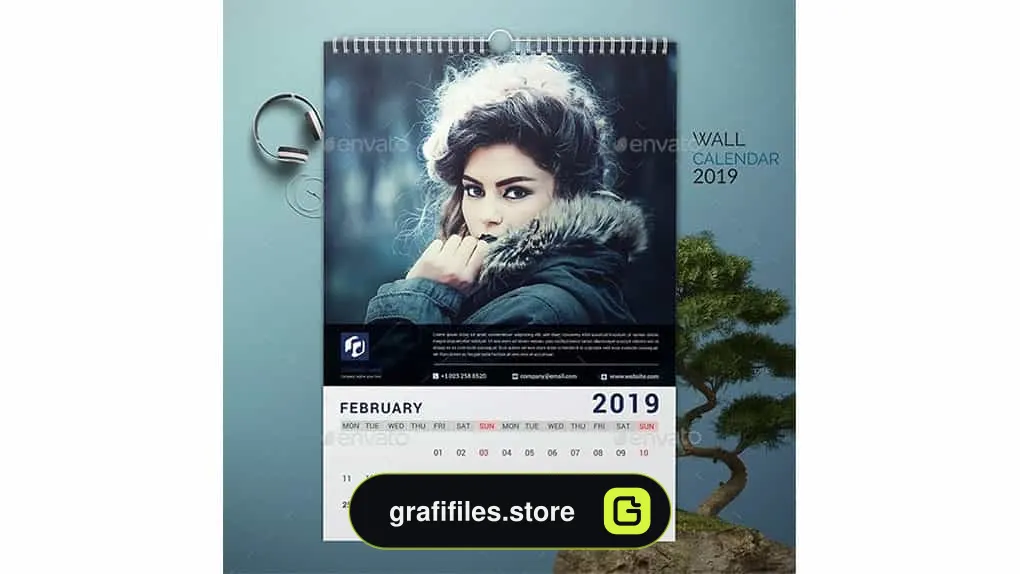 وکتور تقویم میلادی Calendar