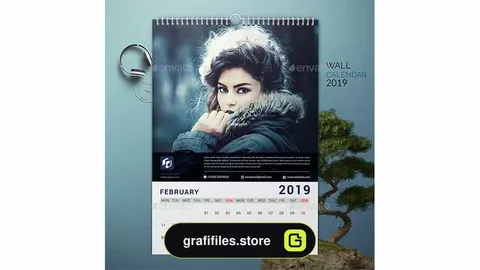 وکتور تقویم میلادی Calendar