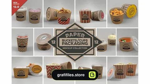 موکاپ جعبه غذا Food Box