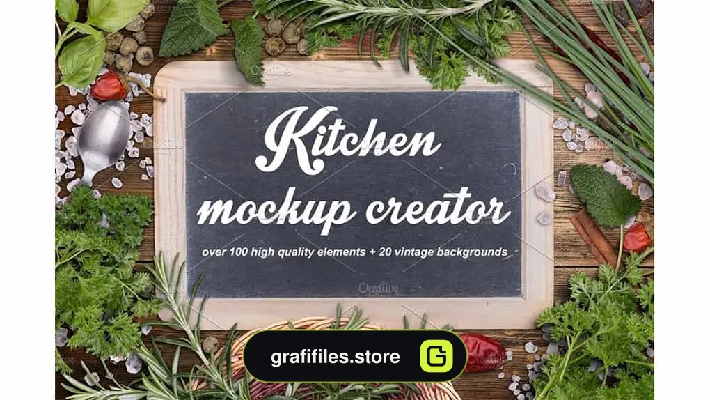 جعبه ابزار ساخت موکاپ آشپزخانه Kitchen