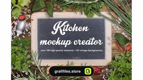 جعبه ابزار ساخت موکاپ آشپزخانه Kitchen