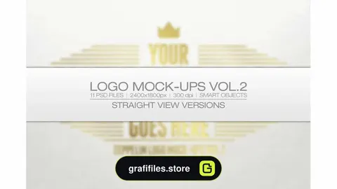 موکاپ لوگو Logo Mock ups Vol.2