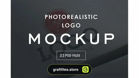 موکاپ لوگو Logo Mock ups