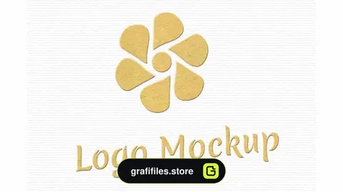 موکاپ لوگو Logo Mock-ups – Paper Style