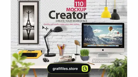 جعبه ابزار ساخت موکاپ Mockup Creator Scene Creator