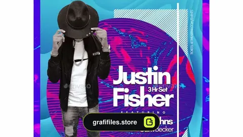 فایل لایه باز تراکت کنسرت موسیقی Modern DJ Flyer