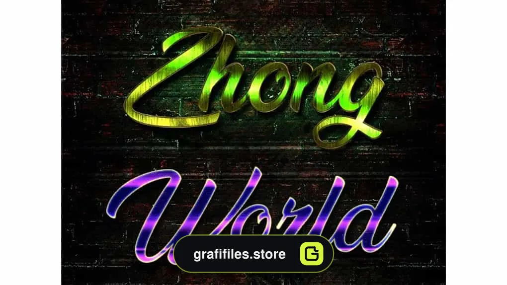 استایل آماده فتوشاپ Photoshop