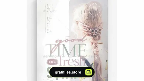 فایل لایه باز تراکت A Good Time For A Fresh Start Flyer Template