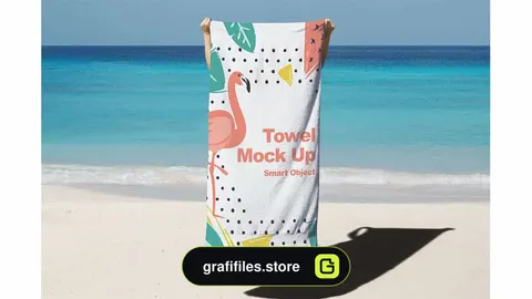 موکاپ حوله