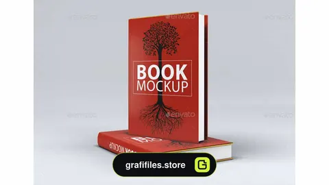 دانلود موکاپ کتاب Book Mock-Up