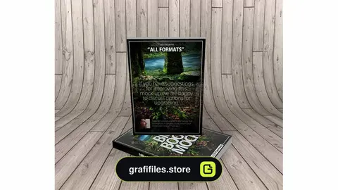 موکاپ کتاب Book Mockup Dimension