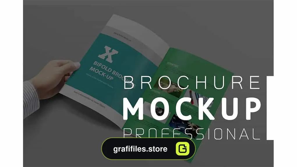 موکاپ بروشور Brochure Mock-ups
