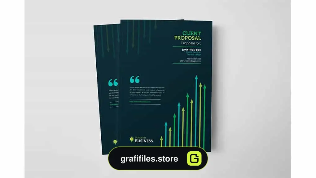 قالب ایندیزاین پروپوزال Business Project Proposal Design