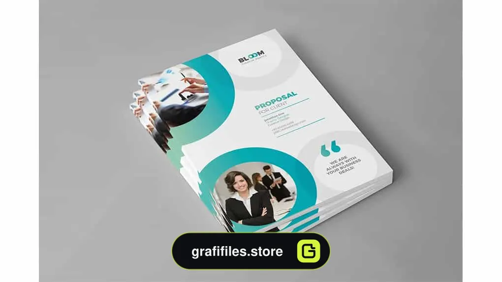 قالب ایندیزاین پروپوزال Business Project Proposal Design