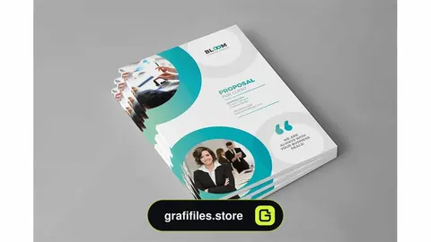 قالب ایندیزاین پروپوزال Business Project Proposal Design