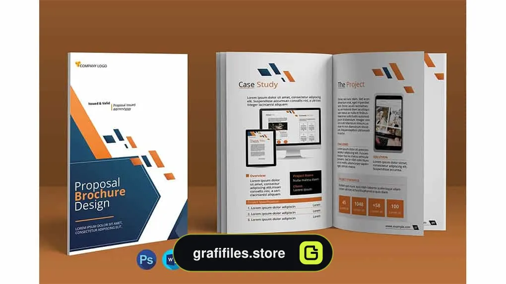 فایل لایه باز پروپوزال Business Proposal – V01