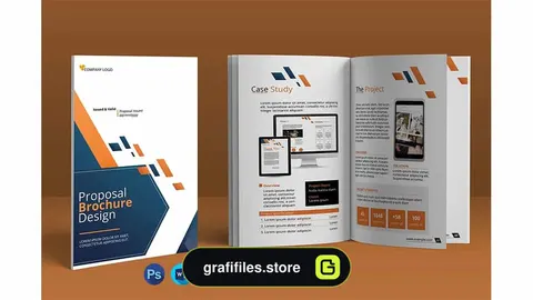 فایل لایه باز پروپوزال Business Proposal – V01