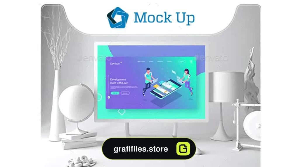 موکاپ مایکروسافت سرفیس Clean Surface Pro