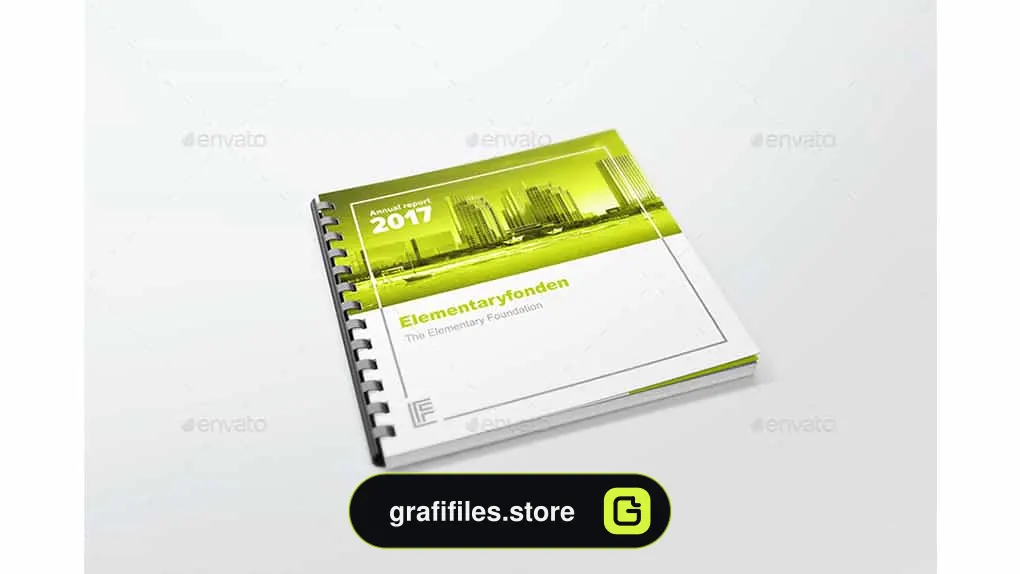 موکاپ کتاب سیمی Comb Bound Book Mockups 3