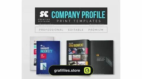 قالب ایندیزاین بروشور شرکتی Company Profile