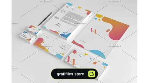 وکتور ست اداری Corporate Identity – V06