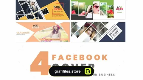 فایل لایه باز کاور فیسبوک Facebook Cover