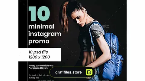 فایل لایه باز اینستاگرام Instagram Pack Promo