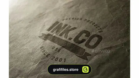 موکاپ لوگو Logo Mockup V1