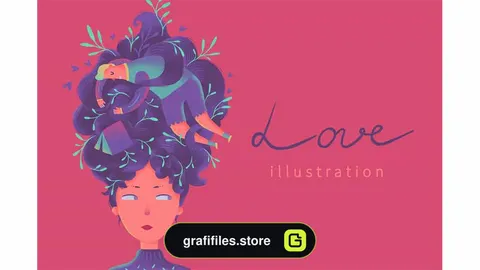 فایل لایه باز کارت تبریک ولنتاین