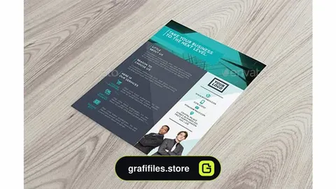 قالب ایندیزاین بروشور Modern Corporate Flyer