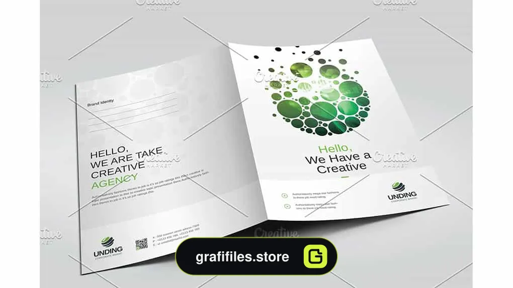 فایل لایه باز پوشه پرزنتیشن Presentation Folder