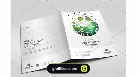 فایل لایه باز پوشه پرزنتیشن Presentation Folder