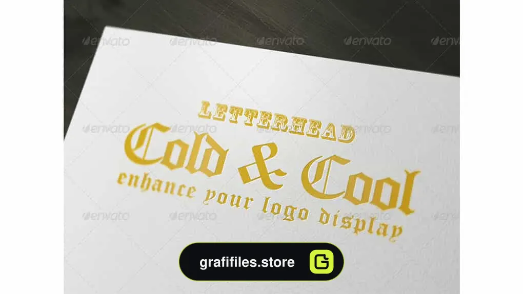 موکاپ لوگو Realistic Logo Mockups