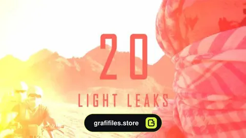 فوتیج افکت نور Light Leaks 3