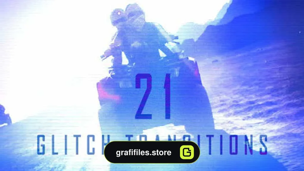 ترانزیشن پارازیت Glitch Transitions