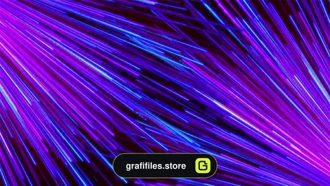 بک گراند موشن گرافیک Blue Rays Light Background
