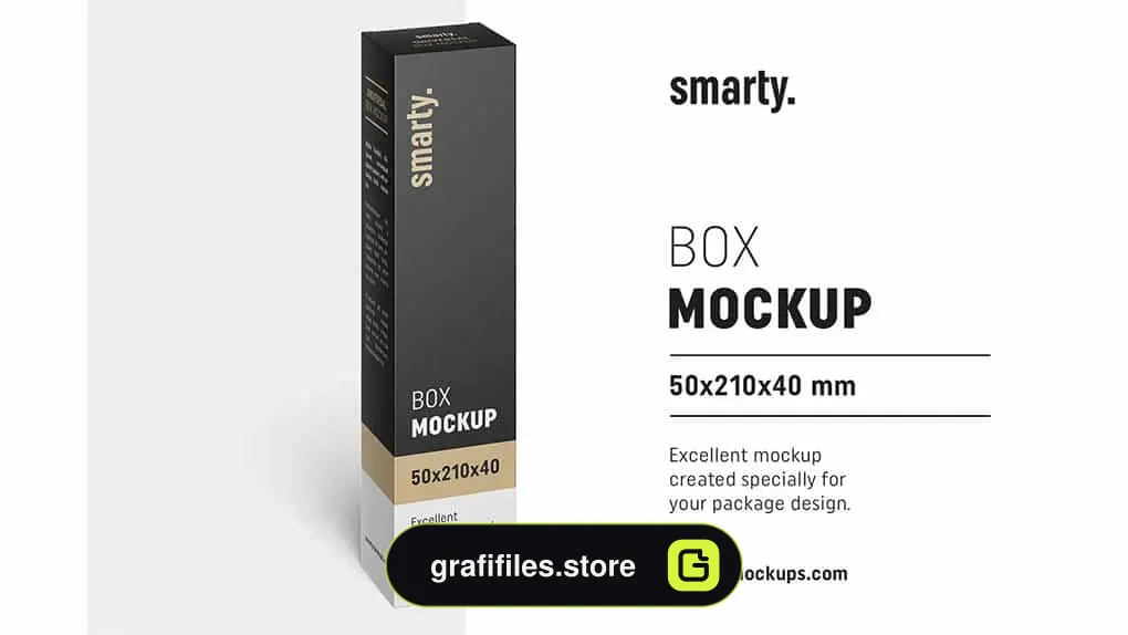 دانلود موکاپ جعبه Box Mockup