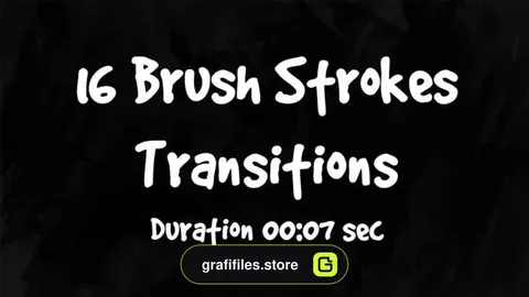 ترانزیشن براش Brush Strokes Transitions