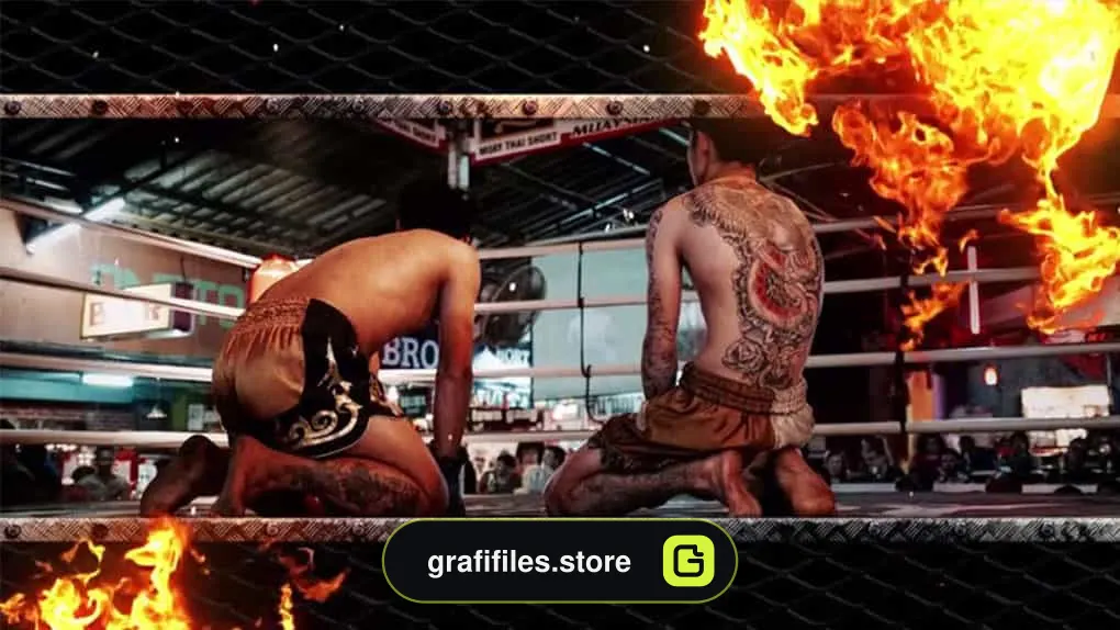 فوتیج آتش Burning Overlay
