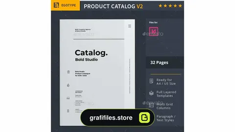قالب ایندیزاین کاتالوگ Catalog