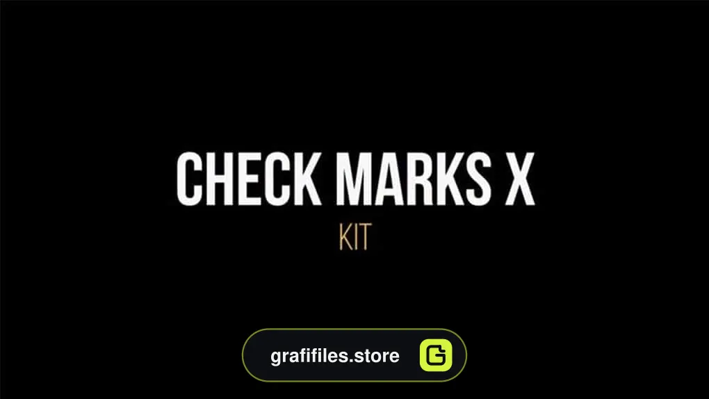 فوتیج Check Marks Kit