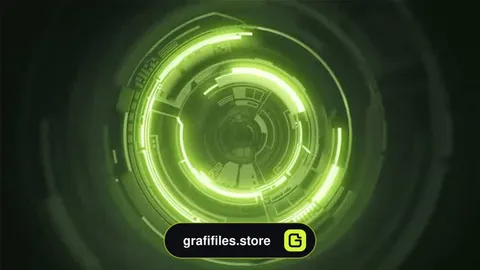 بک گراند موشن گرافیک Cyber Drive Loop
