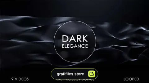 بک گراند موشن گرافیک Dark Elegant Motion Backgrounds