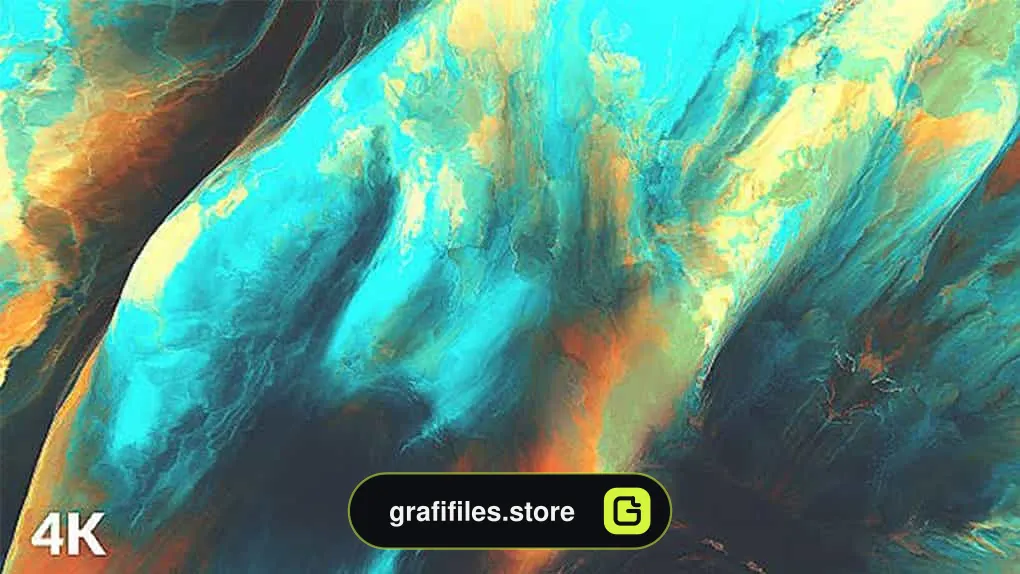 فوتیج رقص نور Distorted VJ