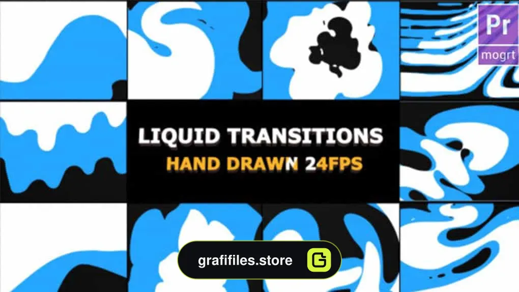 پروژه پریمیر ترانزیشن سیال Funny Liquid Transitions