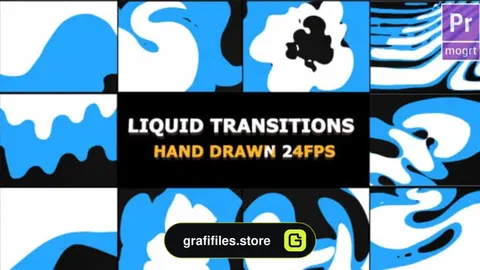 پروژه پریمیر ترانزیشن سیال Funny Liquid Transitions