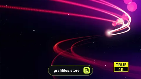 بک گراند موشن گرافیک Laser Chase