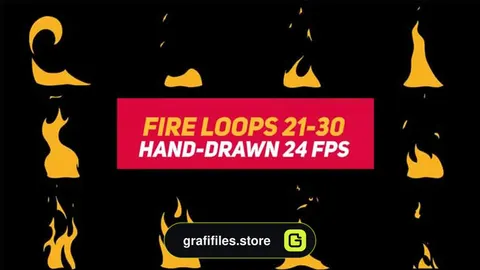 المان سیال Liquid Elements 3 Fire Loops 21-30