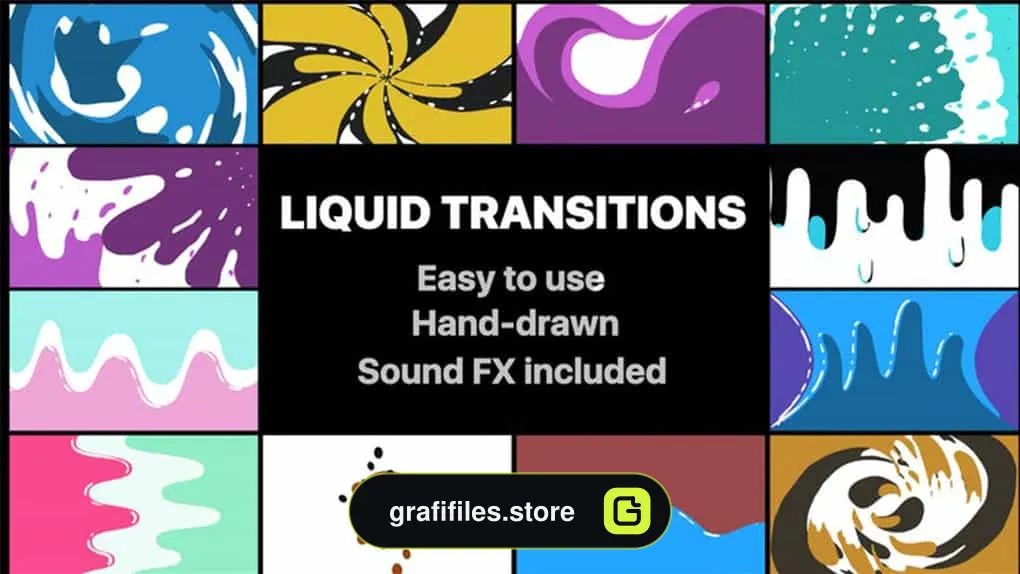 ترانزیشن سیال Liquid Motion Transitions Pack
