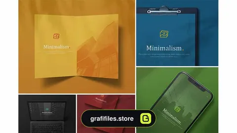 موکاپ برندینگ مینیمال